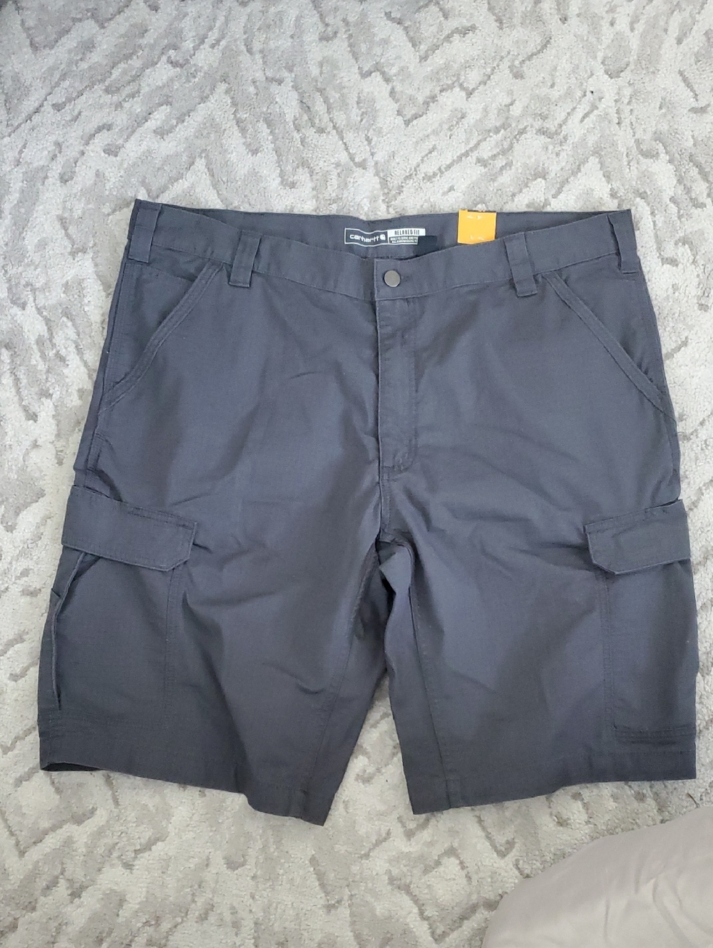 Carhartt Men’s Cargo Shorts in Charcoal Gray Sz 40